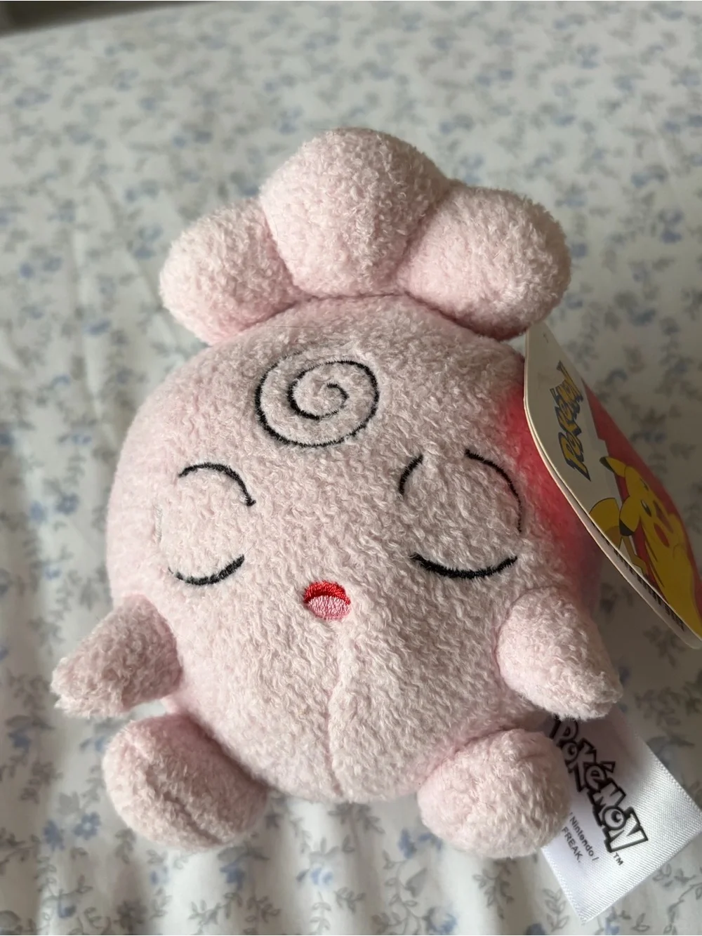 Igglybuff Sleeping Pokémon Plush 5” NWT Jazwares